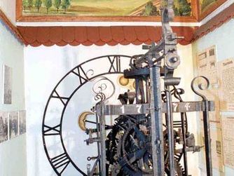 Uhrwerk aus dem Jahr 1774 im Heimathaus Gallneukirchen - Region Gusental