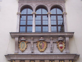 Renaissanceportal des Landhauses in Linz